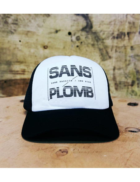Casquette Noir et Blanc LifeStyle SANS PLOMB