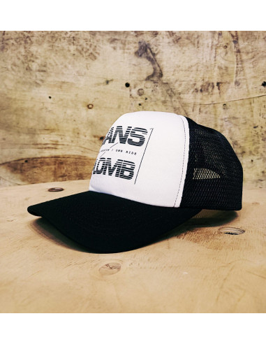 Casquette Noir et Blanc LifeStyle SANS PLOMB