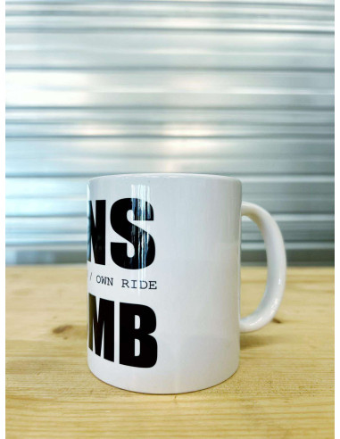 MUG Sans Plomb Noir et Blanc