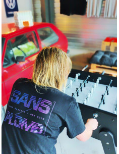 T-Shirt cotton 150Gr noir SANS PLOMB 2